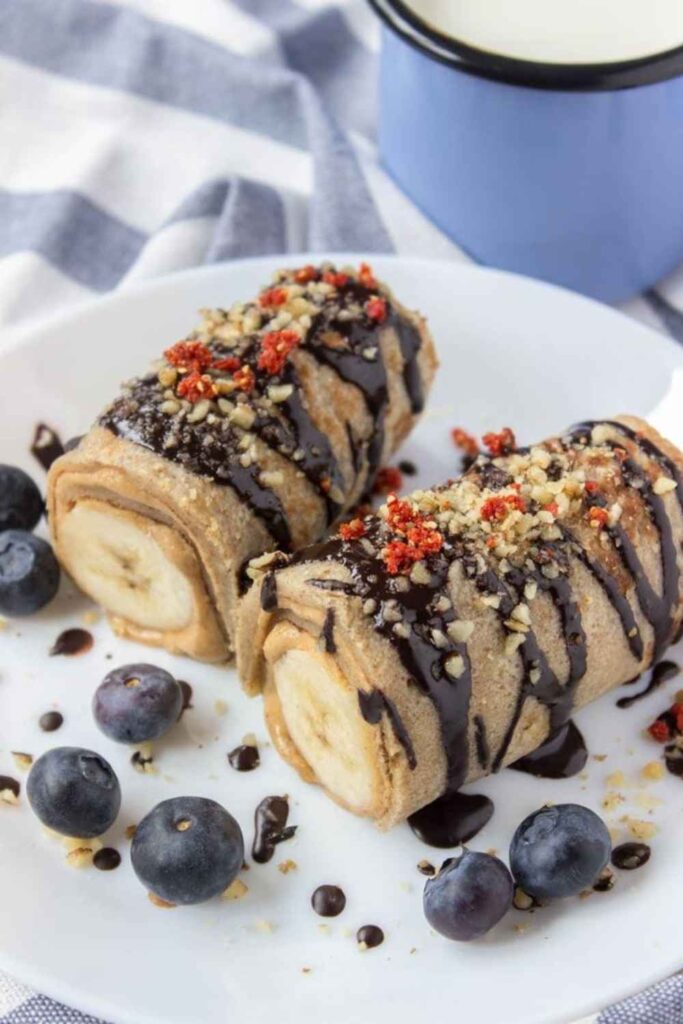 Peanut Butter Banana Roll-Up