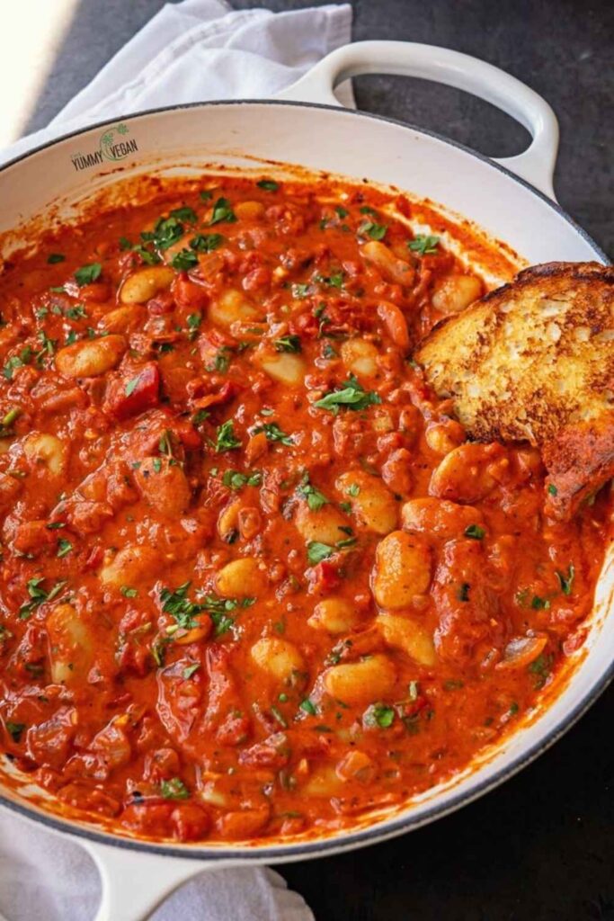 Roasted Red Pepper and White Bean Soup