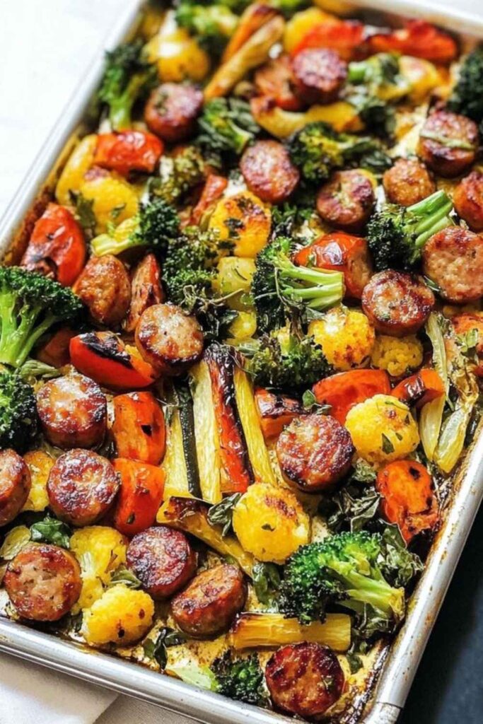 10 Lazy Dinner Ideas Quick Meals That Actually Feel Like a Real Meal 2026 2 Sheet Pan Sausage and Veggies The No-Think Dinner