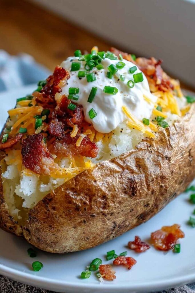 Air Fryer Baked Potatoes