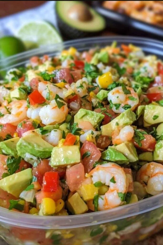 Shrimp and Avocado Salad