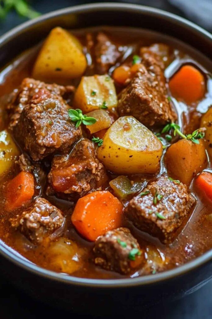 Slow Cooker Beef Stew  The One That Actually Tastes Like Sunday