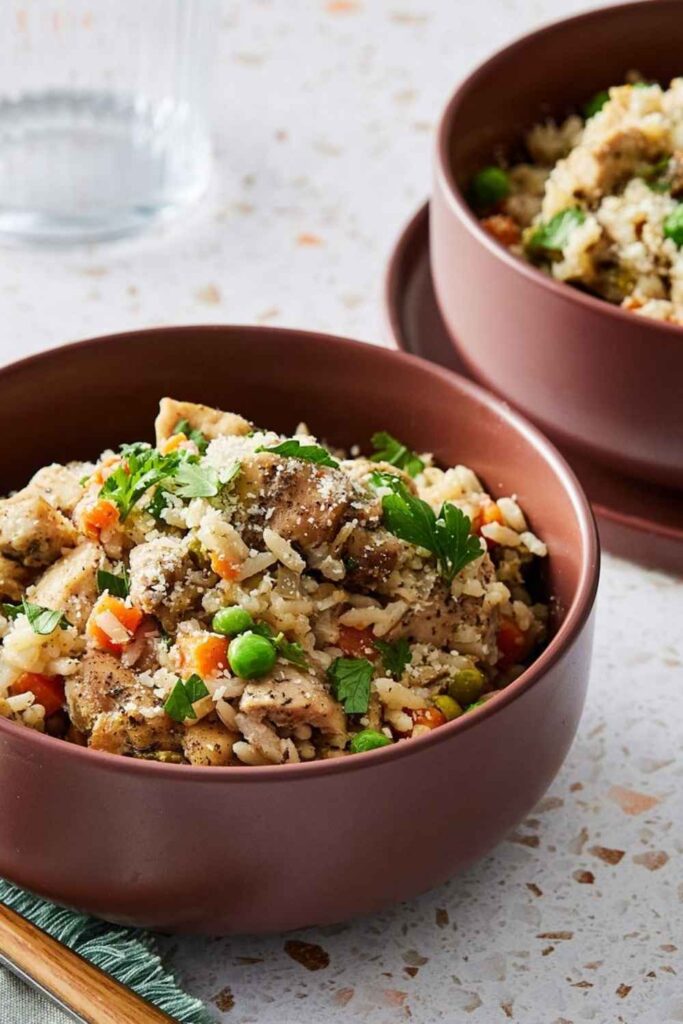 Slow Cooker Chicken and Rice Casserole