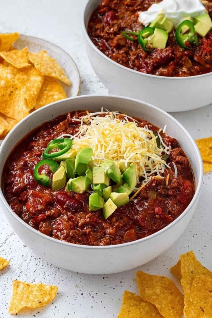Slow Cooker Chili Smoky, Thick, and Built for Game Day