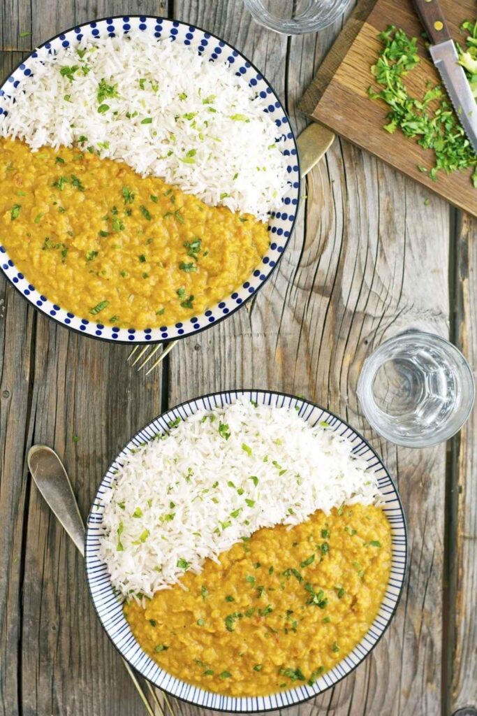 Slow Cooker Lentil Dal With Coconut Milk