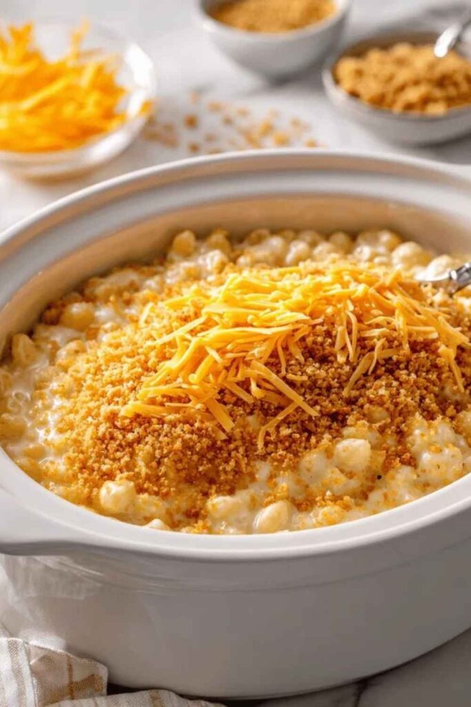 Slow Cooker Mac and Cheese Yes, Really