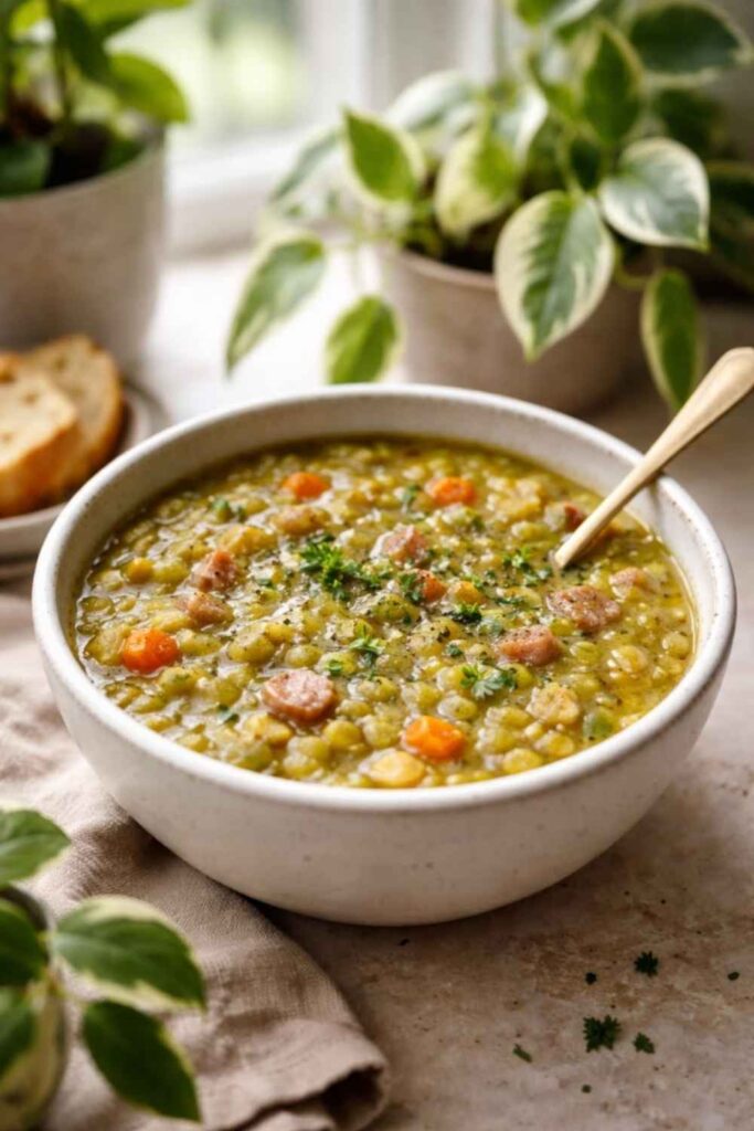 Slow Cooker Split Pea Soup