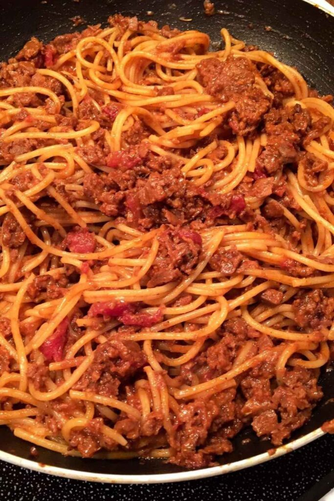 Spaghetti with Classic Meat Sauce Done Right