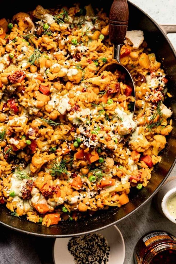 Spiced Tomato Rice With Chickpeas Pantry Dinner, Zero Apologies
