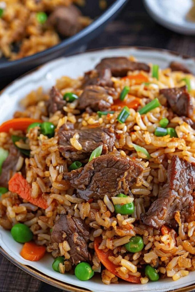 Stir-Fried Rice with Egg and Vegetables