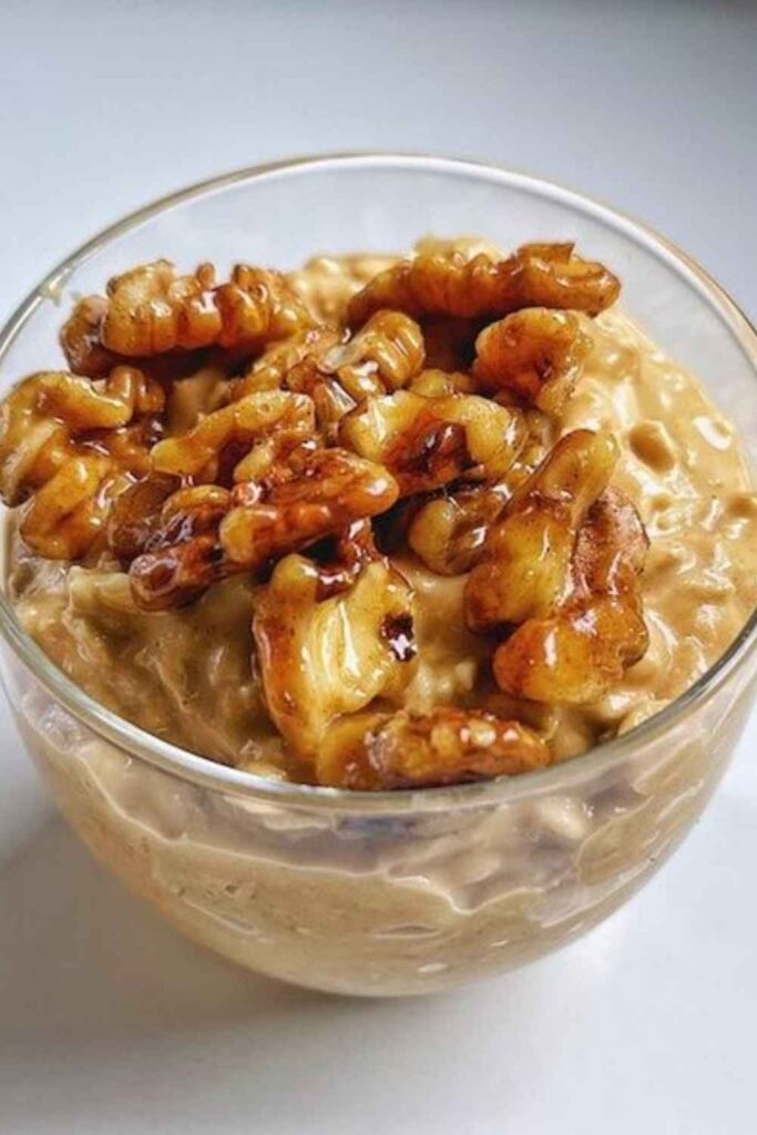 Tahini Date Oats With Cardamom