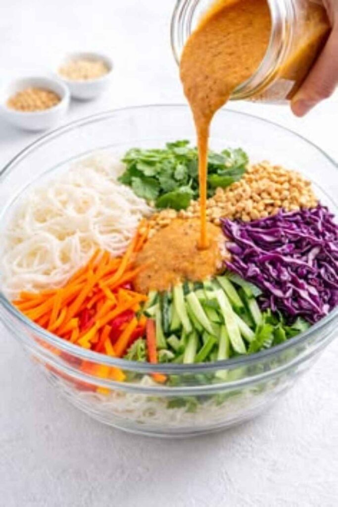 Thai Peanut Noodle Bowls Bold Flavor That Travels Well