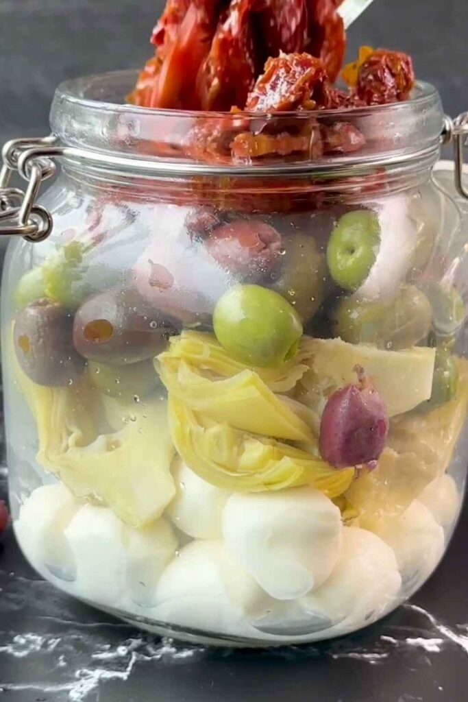 The Italian-Inspired Antipasto Jar