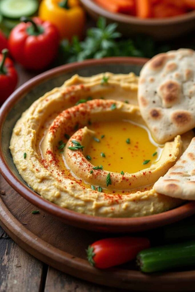 Turkey and Hummus Lettuce Cups