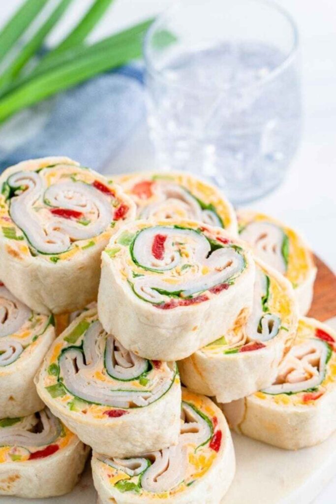 Turkey & Hummus Pinwheels