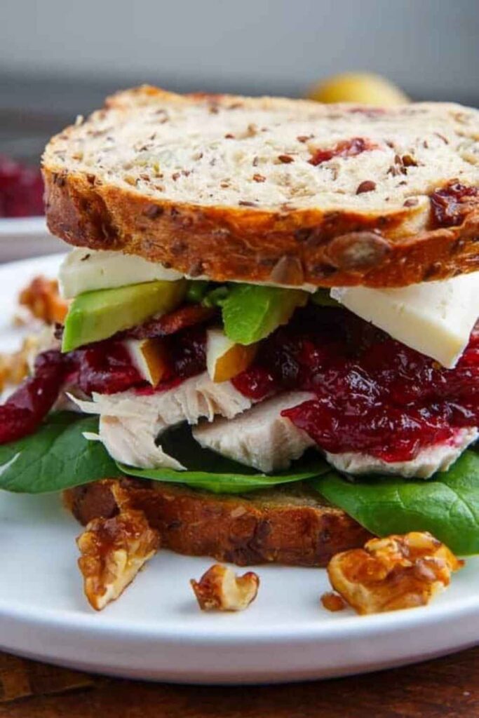 Turkey and Brie Tartine