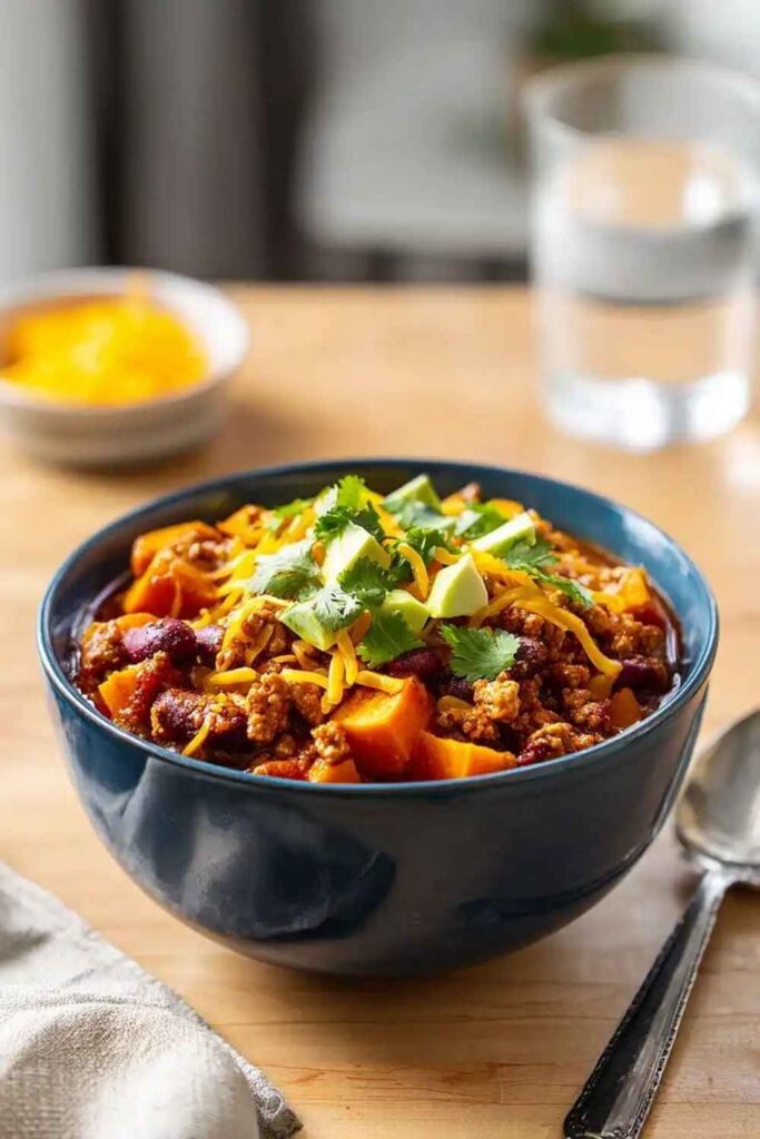 Turkey and Sweet Potato Chili