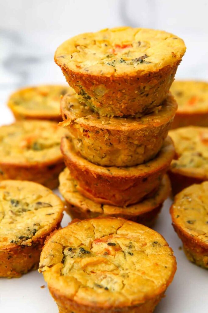 Veggie Egg Muffins Batch-Baked