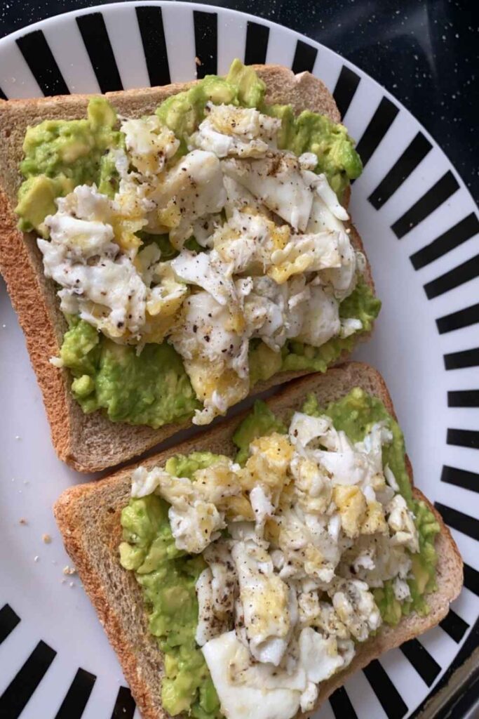 Whole Grain Toast With Avocado Bagged Ahead
