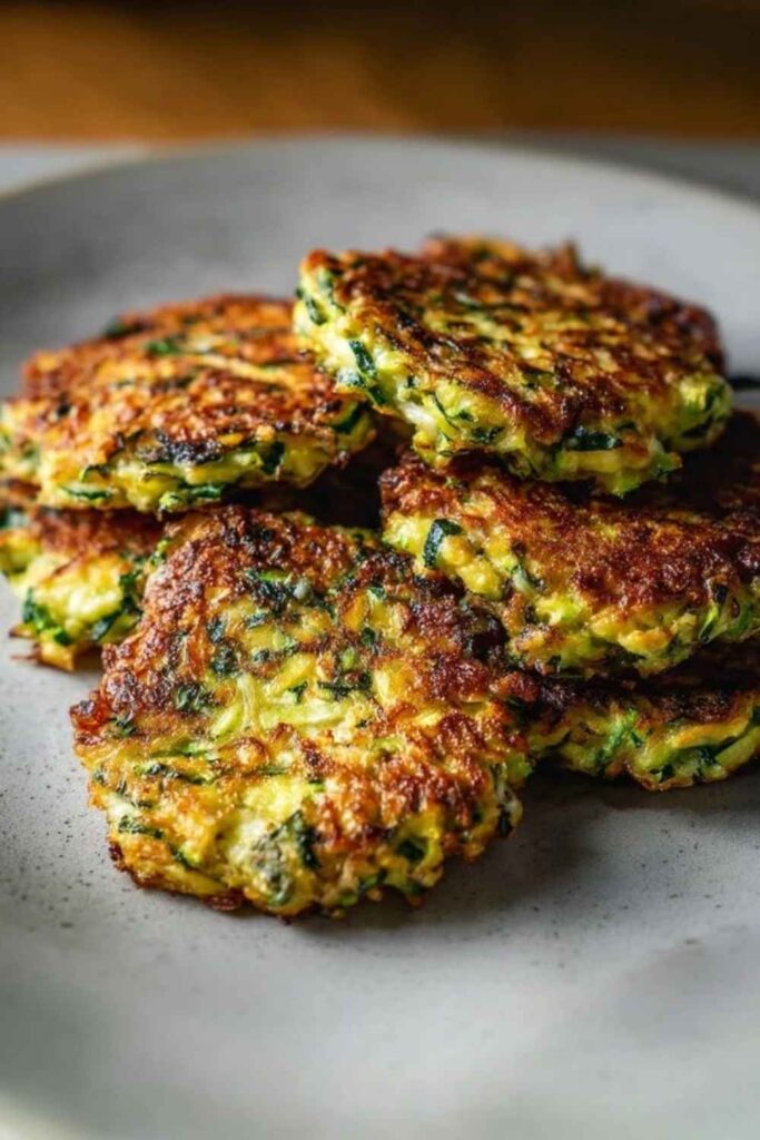 Zucchini Fritter Rounds