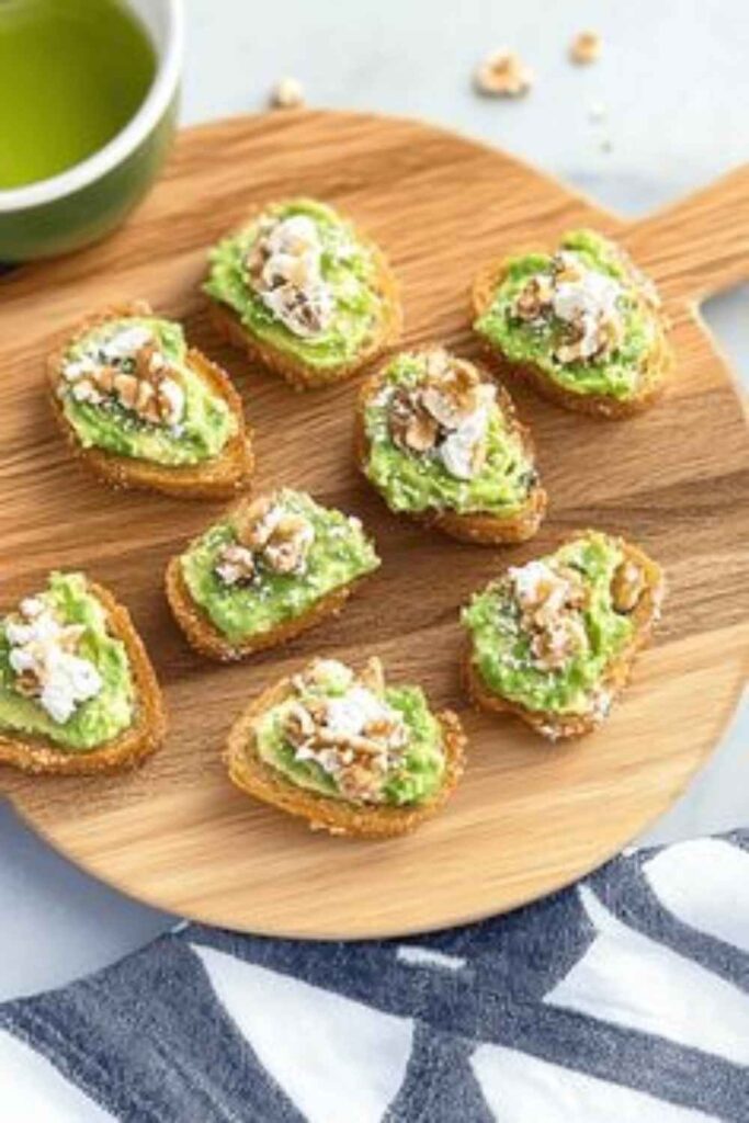 Avocado Toast Bites Mini Version