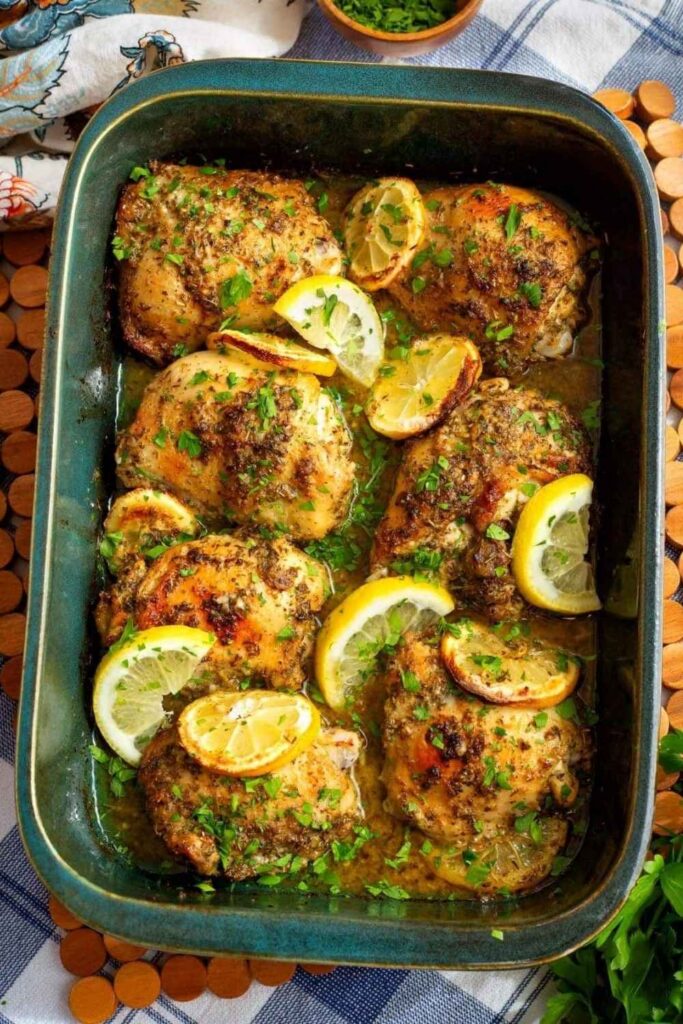27 Easy Gluten-Free Recipes That Actually Taste Like Real Food 2026 Guide 13 Baked Lemon Garlic Chicken Thighs