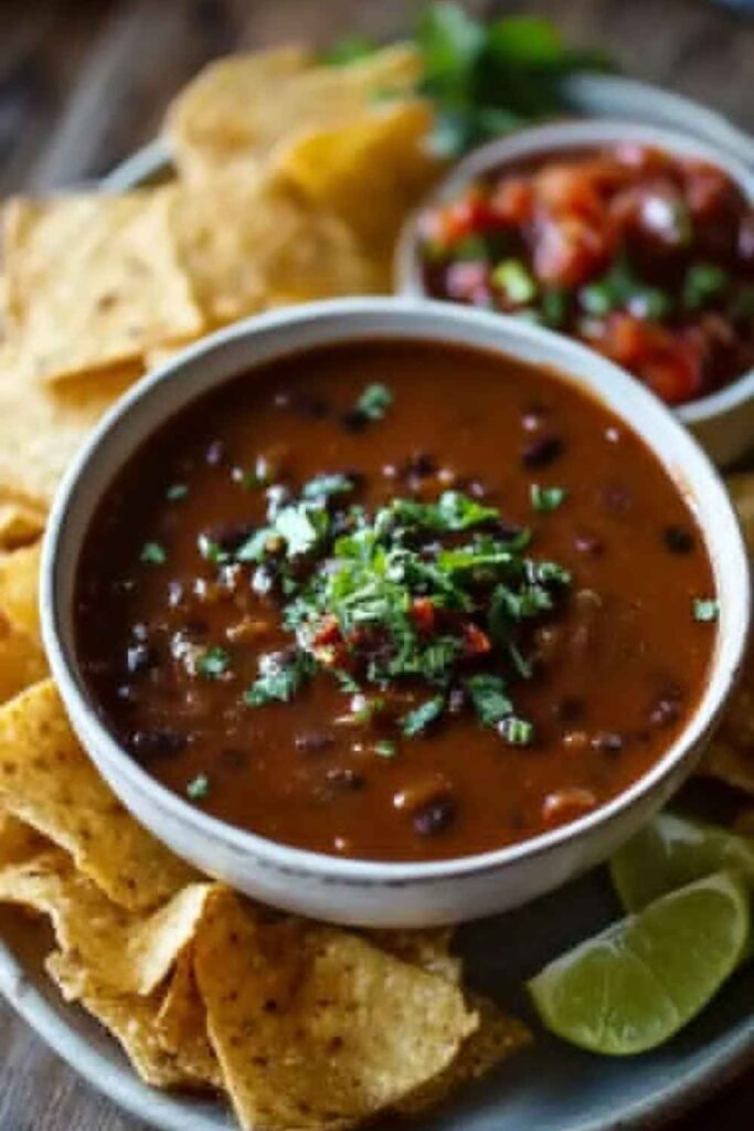 26 easy Vegetarian Meals That Are Actually Filling (No Sad Salads Required) 5 Black Bean Soup With Smoky Chipotle