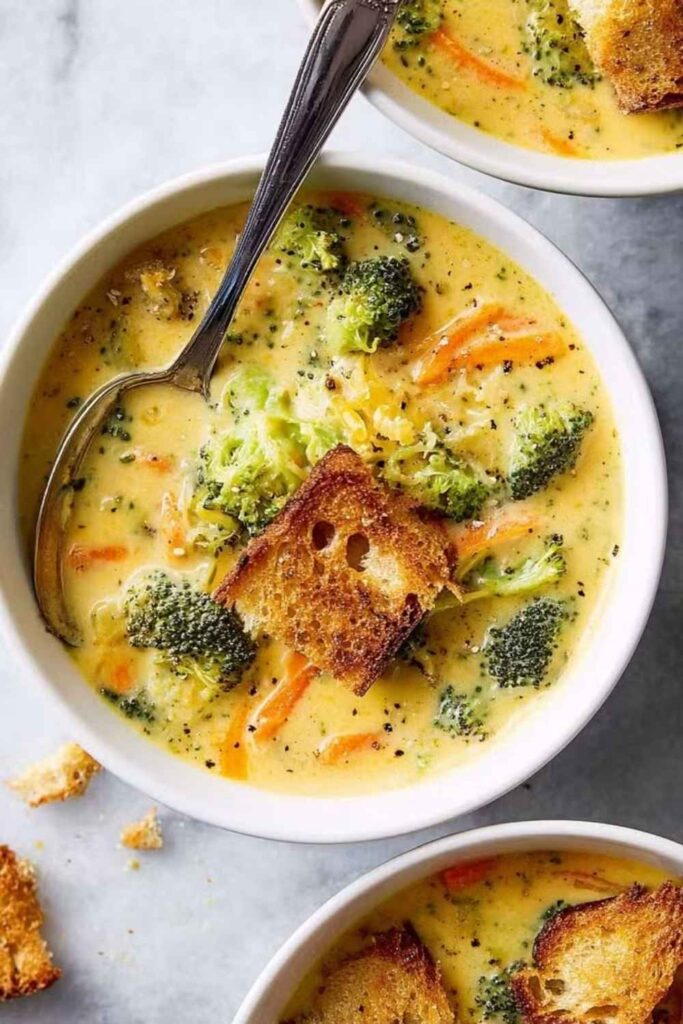 Cheesy Broccoli Soup
