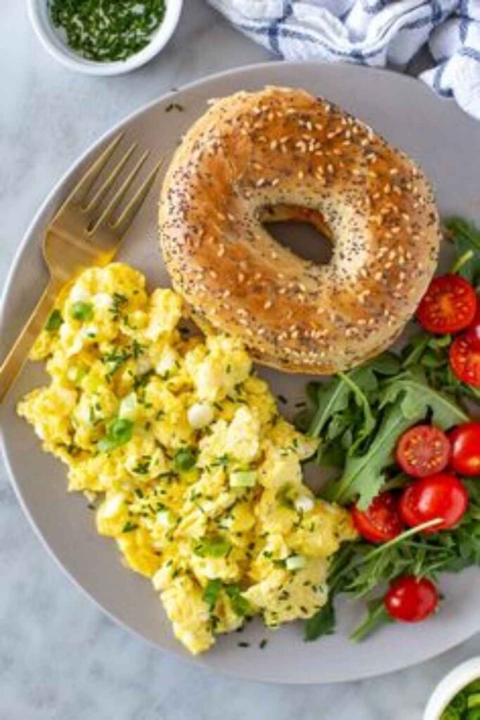Cottage Cheese Scrambled Eggs