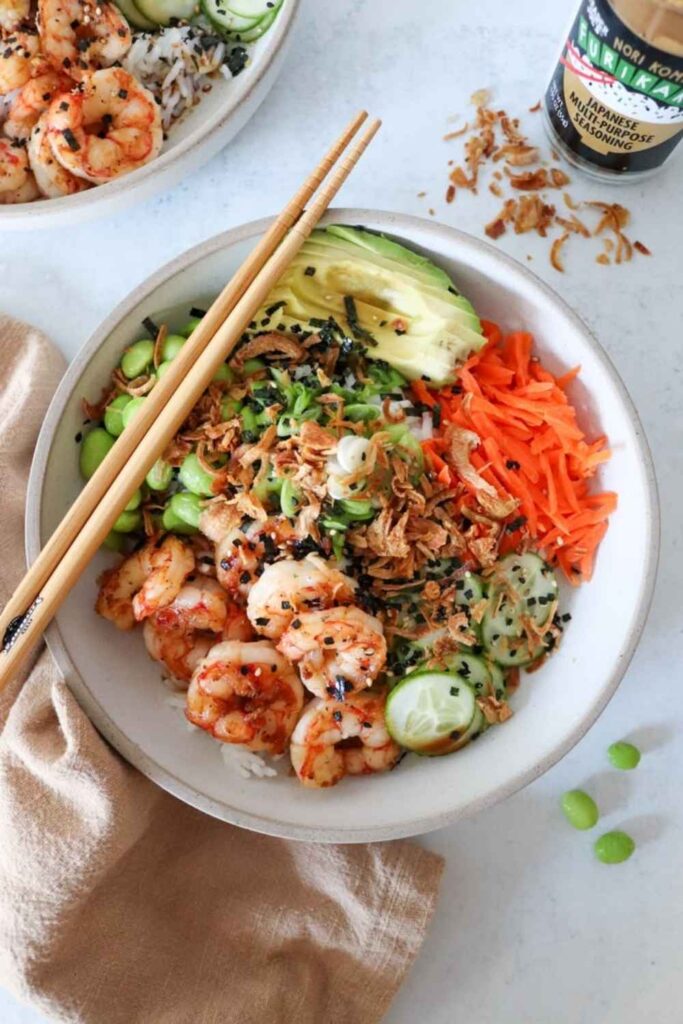 Edamame and Shrimp Stir-Fry 40g in Under 20 Minutes