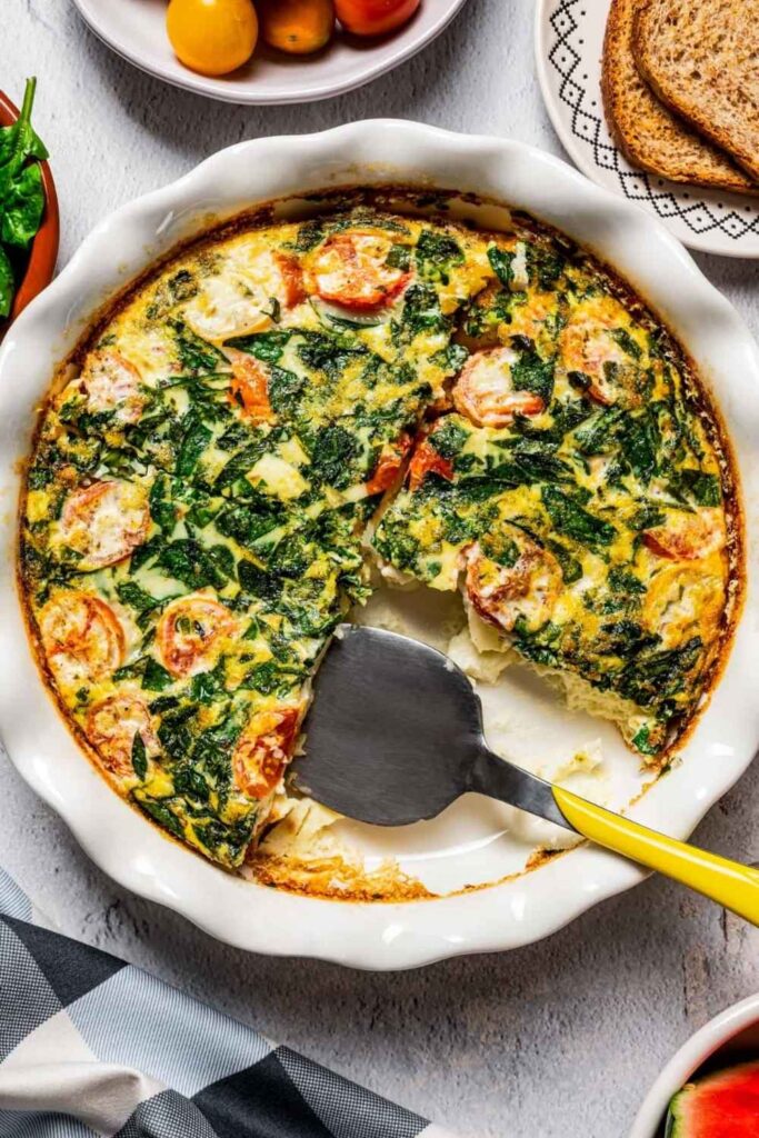Egg White and Spinach Frittata