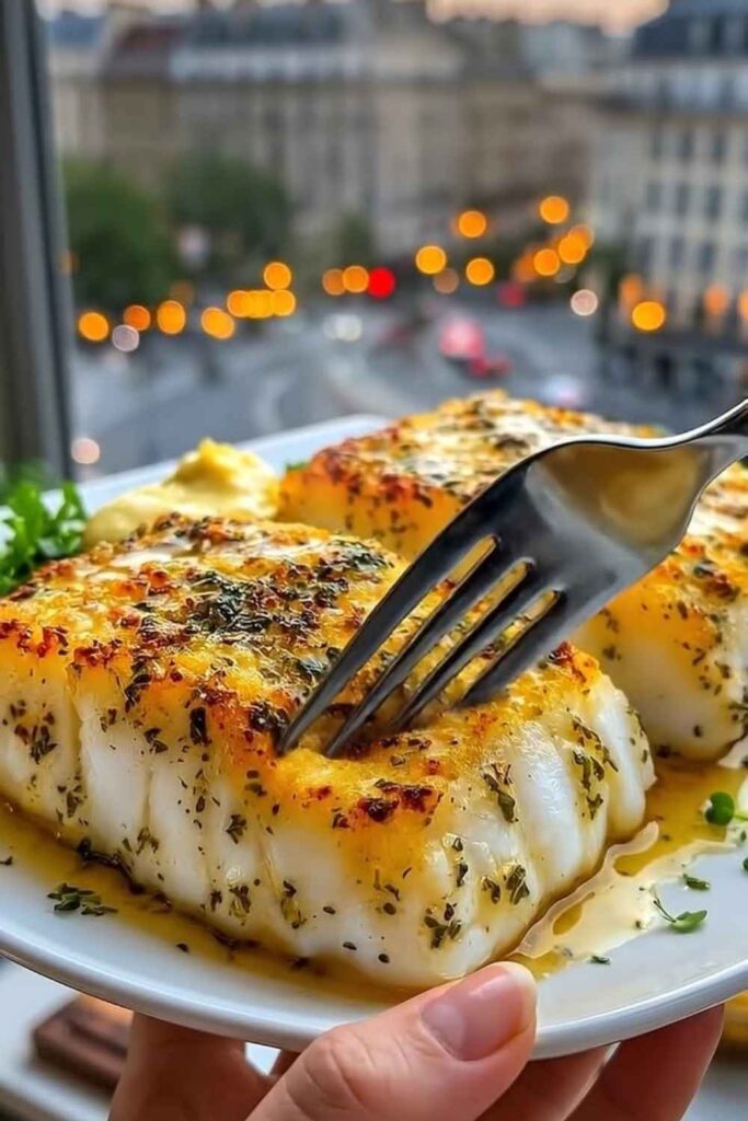 Lemon Herb Baked Cod