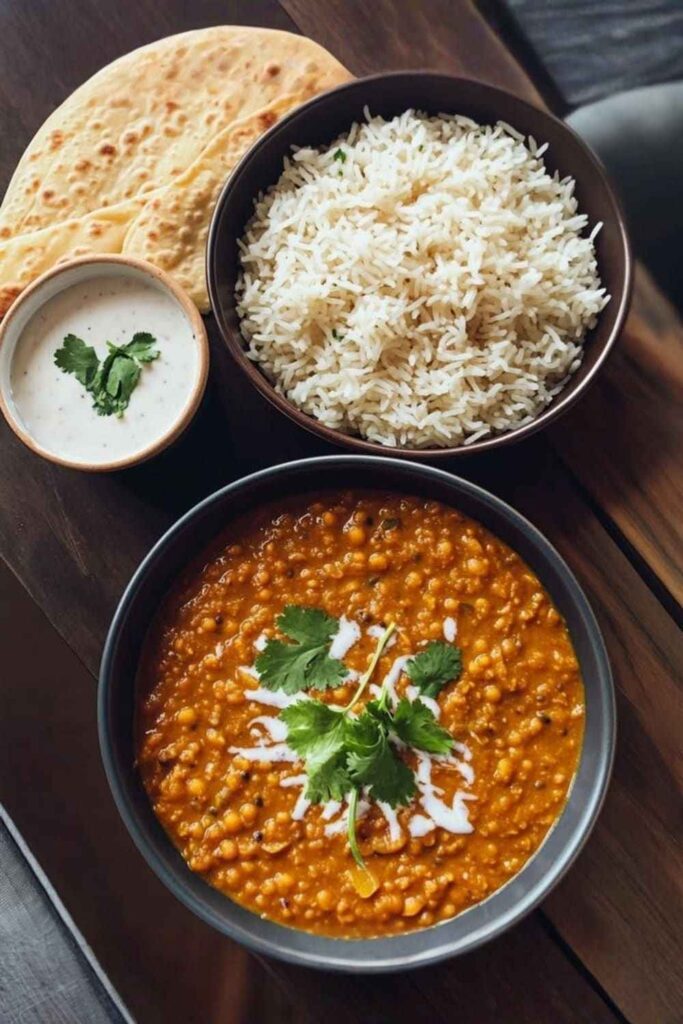 Lentil Dal with Coconut Milk
