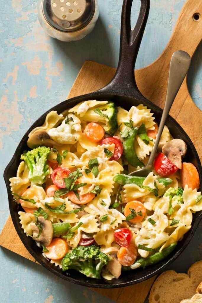 One-Pot Pasta Primavera