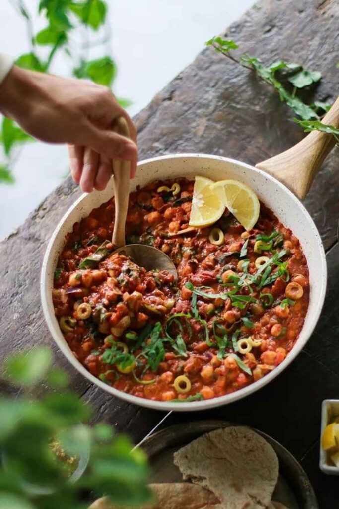 One-Pot Chickpea and Tomato Stew