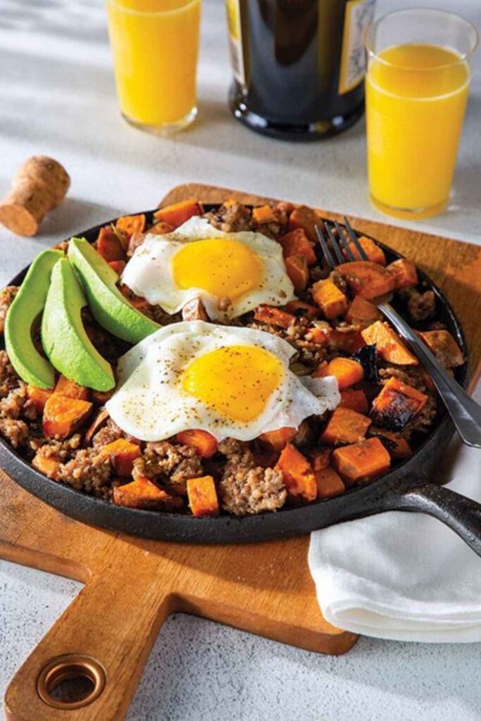 Sweet Potato and Egg Skillet