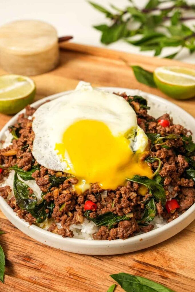27 Easy Gluten-Free Recipes That Actually Taste Like Real Food 2026 Guide 5 Thai Basil Beef Rice Bowl Pad Krapow