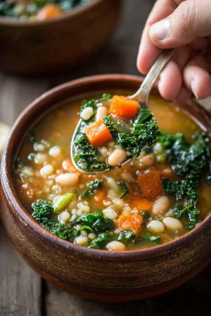 30 Easy Mediterranean Diet Recipes That Are Actually Worth Making in 2026 3 White Bean and Kale Soup with Smoked Paprika