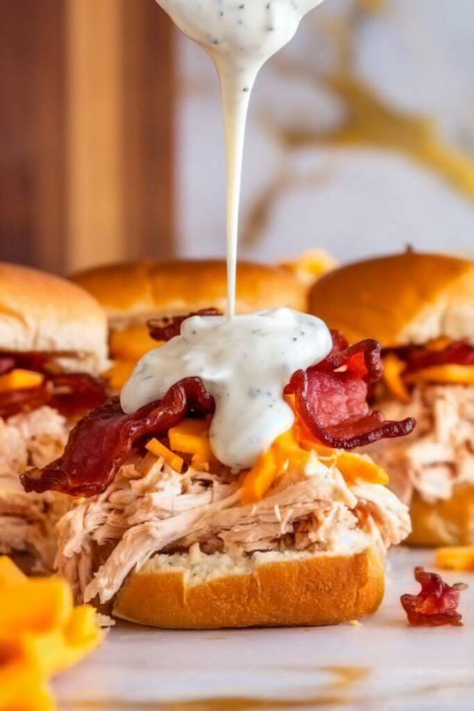 Easy Crockpot Chicken Sandwich & Slider Recipes