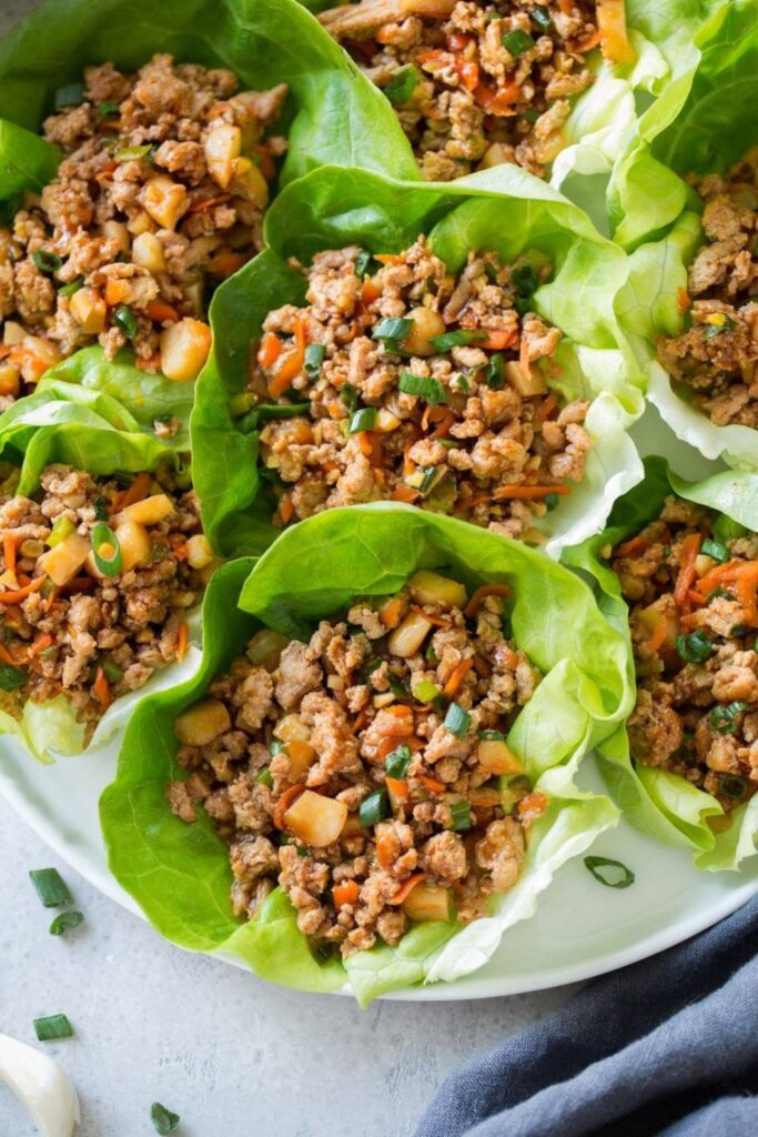 71 Best Ground Chicken Recipes for Easy Healthy Dinners 3 Ground Chicken Lettuce Wraps and Asian Favorites