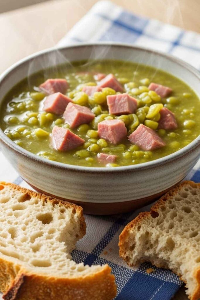 17 Easy Slow Cooker Soup Recipes That Make Themselves While You Do Everything Else 6 Split Pea and Ham Soup