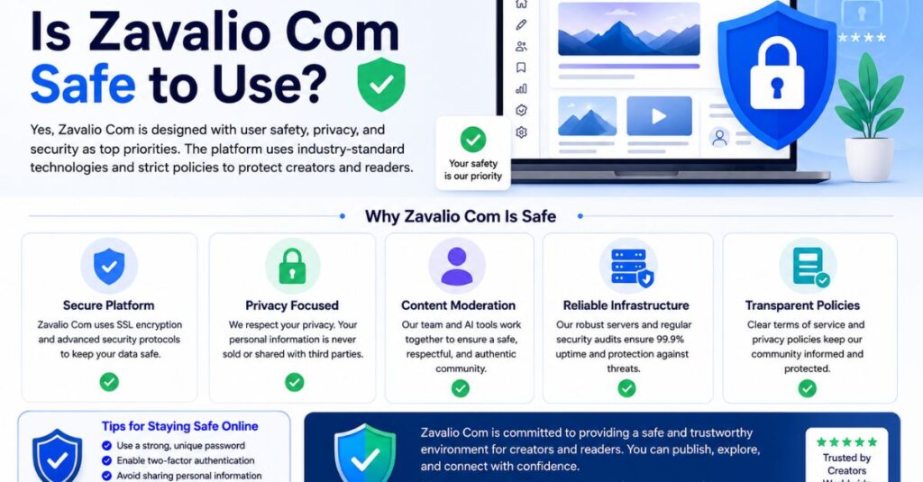 Zavalio Com Review 2026: Is It Legit, Safe, and Worth Using for Creators? 3 Is Zavalio Com Safe to Use?