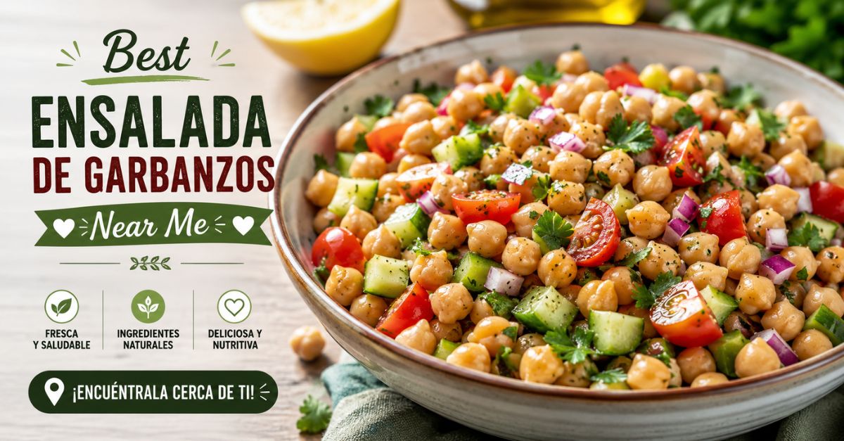 Best Ensalada de Garbanzos Near Me
