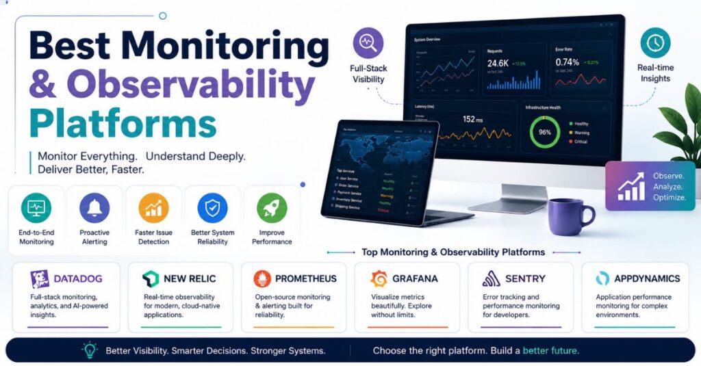Droven.io Best Tech Tools for Developers: Complete 2026 Guide 2 Best Monitoring and Observability Platforms