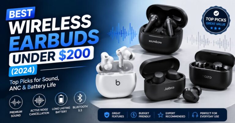 Best Wireless Earbuds Under $200 (2024)