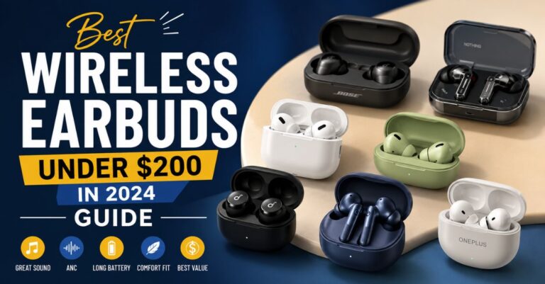 Best Wireless Earbuds Under $200 in 2024 Guide