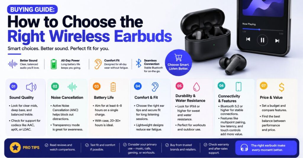 Best Wireless Earbuds Under $200 in 2024 Guide: Top Picks for Sound, ANC & Comfort 2 Buying Guide: How to Choose the Right Wireless Earbuds