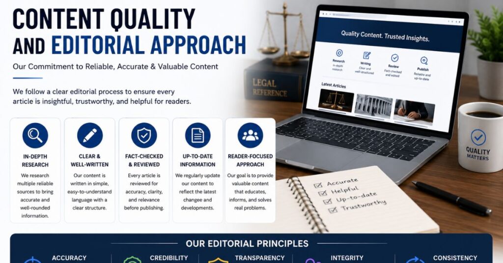 Content Quality and Editorial Approach