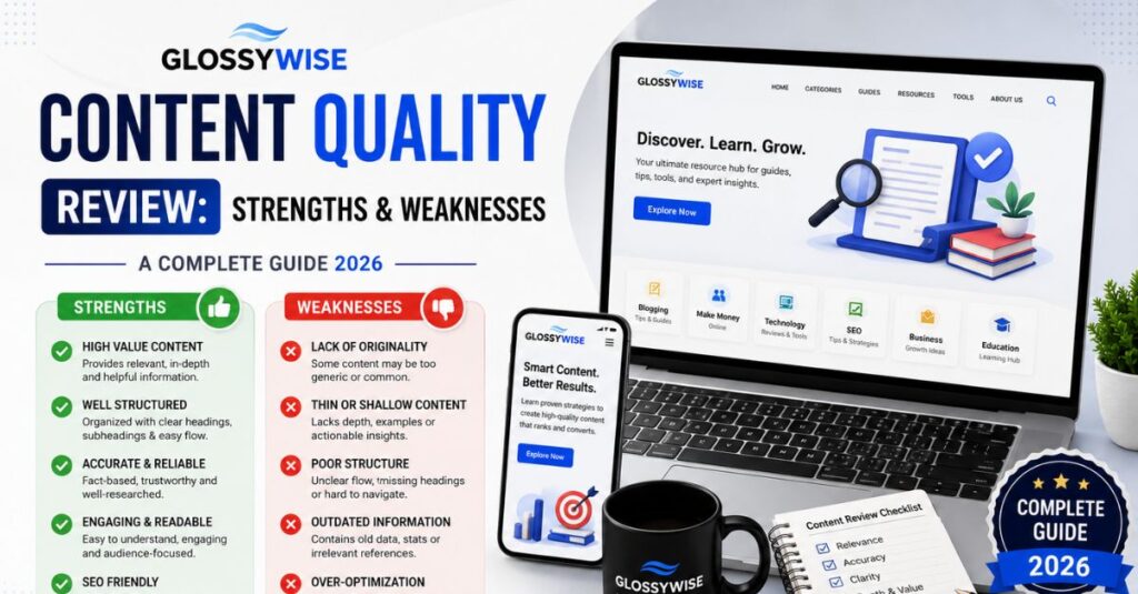 Content Quality Review: Strengths and Weaknesses