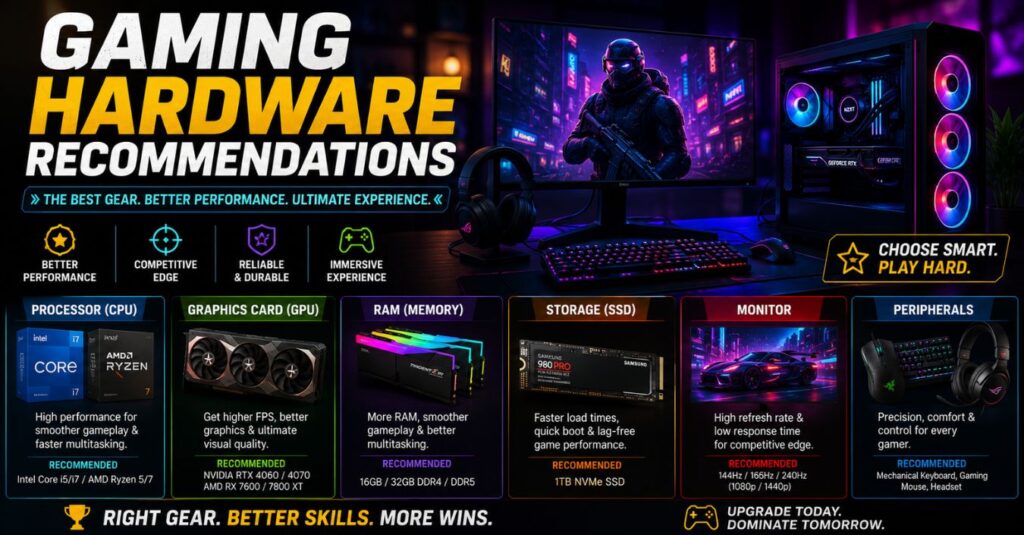 Playing Games Blog Play Battle Square: The Ultimate Guide to Gaming Tips, Minecraft, and Performance (2026) 3 Gaming Hardware Recommendations